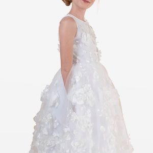 White Label By Zoe
Girl's Eliana 3D Flower Embellished Tulle Dress